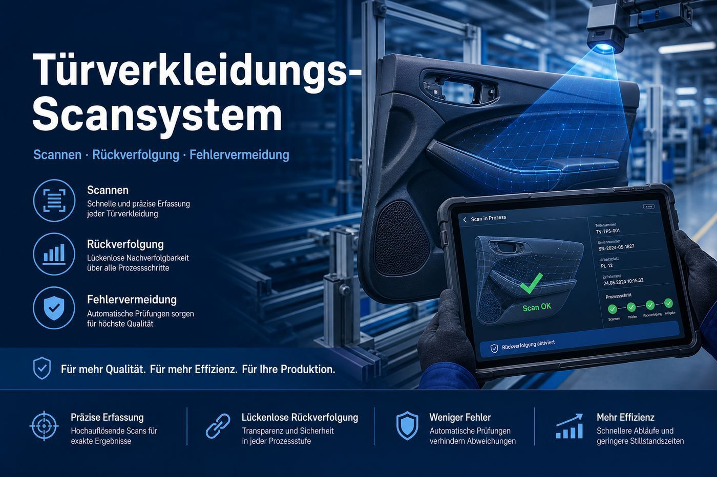 Türinnenverkleidungs-Scansystem