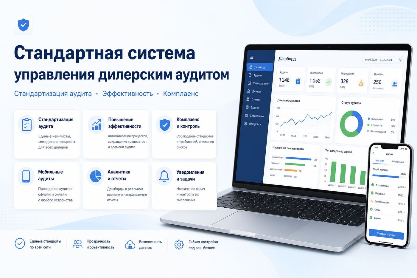 Стандартная система управления дилерским аудитом